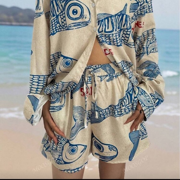 Fish shorts - Picture 2 of 7